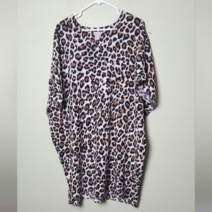 Chicos Leopard Print Tunic Size 3   XL/16
